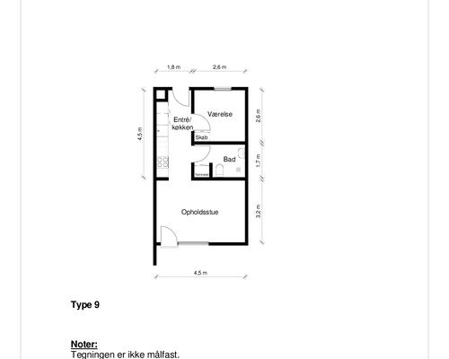 2 værelses lejlighed i Aalborg