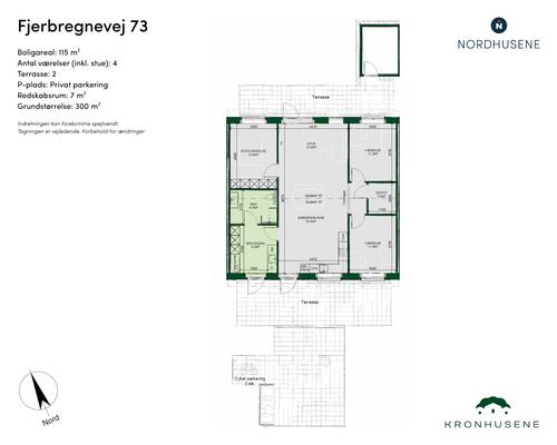 4 værelses hus i Odense NV