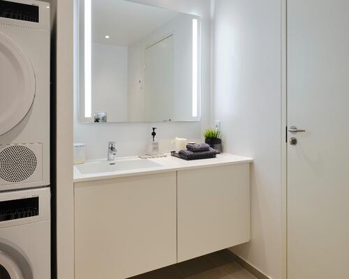 4-værelses lejlighed med to terrasser