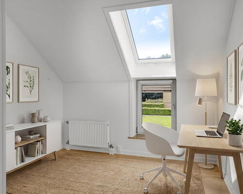 4 - vær. rækkehus med terrasse/have i grønne områder.