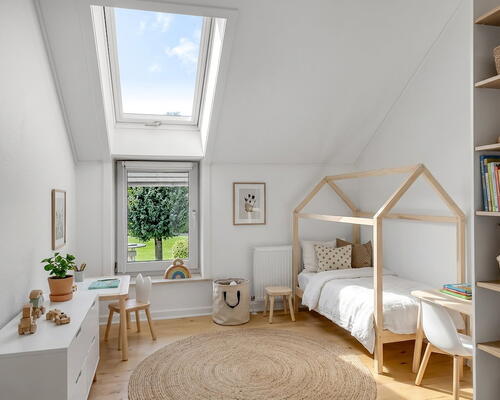 4 - vær. rækkehus med terrasse/have i grønne områder.