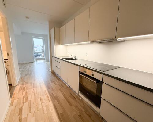 2-værelses lejlighed med egen altan og central beliggenhed