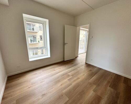 Moderne lejlighed med udsigt og tagterrasse i Nørresundby