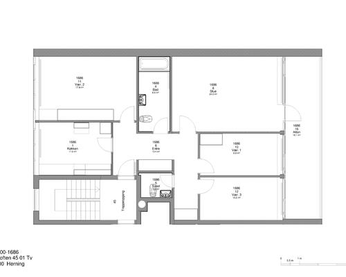 4 værelses lejlighed i Herning