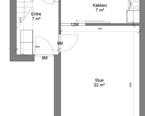 2 værelses lejlighed i Vestbjerg