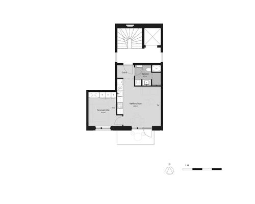 2 værelses lejlighed i Holbæk