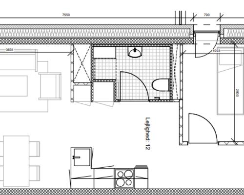 3 værelses lejlighed i Frederikssund