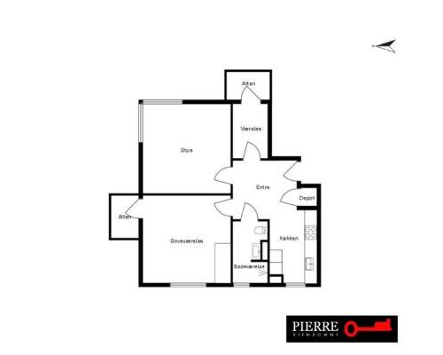 3 værelses lejlighed i Kolding