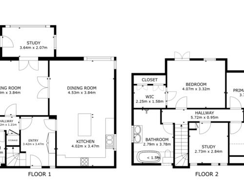 4 værelses hus i Hellerup