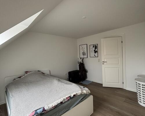 Flot 2. værelses lejlighed med egen terrasse og udsigt over Fredericia havn.