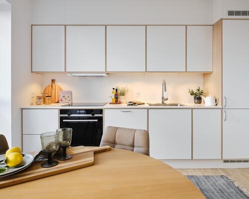 4-værelses lejlighed med to terrasser