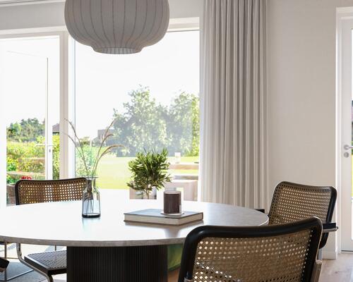 Nyopført rækkehus med skøn udsigt og tæt på Aarhus