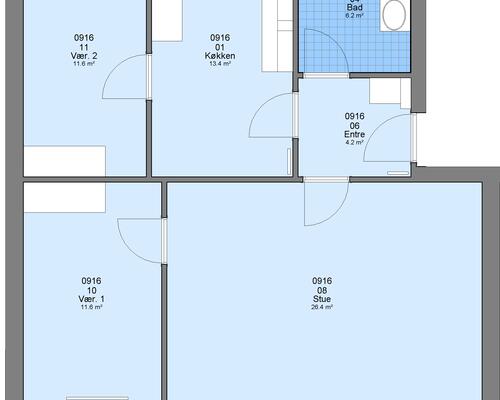 Klar til indflytning 15.03.2026