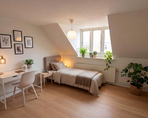 Nyrenoveret lejlighed ideel til deling i Aalborg