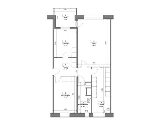 3 værelses lejlighed i Nørresundby