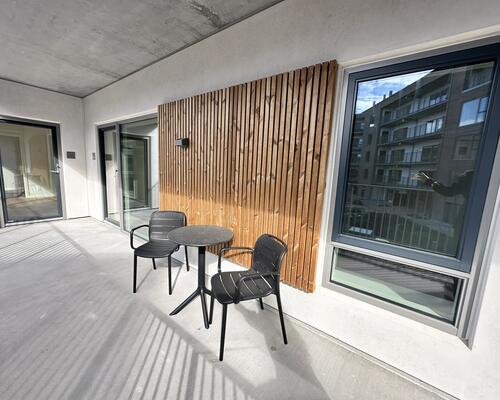 Indbydende 3-værelses lejlighed med stor altan i Nørresundby