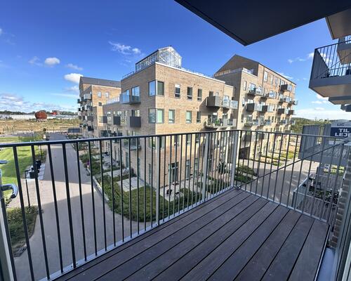 Indbydende 3-værelses lejlighed med stor altan i Nørresundby