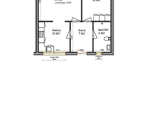 2 værelses lejlighed i Varde