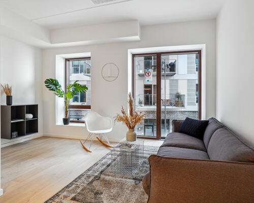 Nyopført 1-værelses lejlighed på Østre Havn i Aalborg