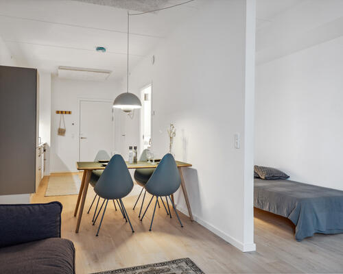 Nyopført 1-værelses lejlighed på Østre Havn i Aalborg