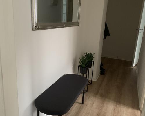 Dejlig 2 vær. lejlighed på Nørretorv, husdyr tilladt.