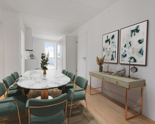 Delevenlig 4-Værelses lejlighed