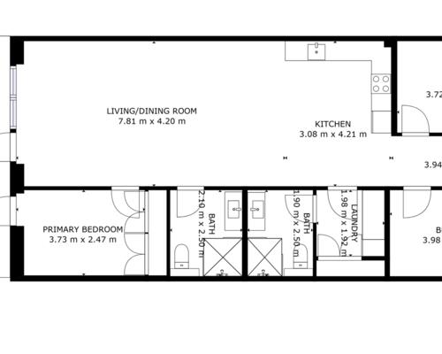 Bolig med kun 300 meter til stranden!