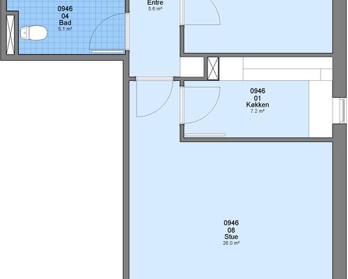 Klar til indflytning 01.03.2026