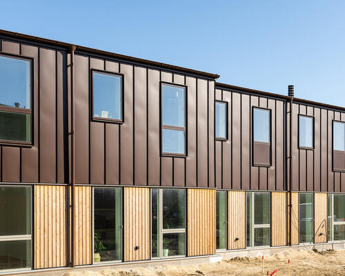 Nybyggt 4 rækkehus med have