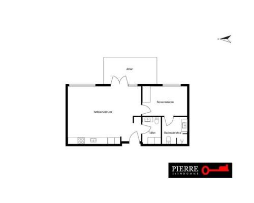 2 værelses lejlighed i Kolding