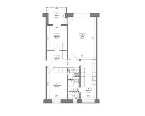 3 værelses lejlighed i Nørresundby