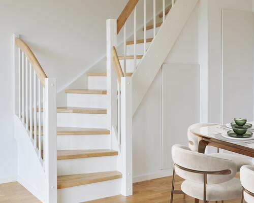 Familievenligt 4-værelses rækkehus i to plan