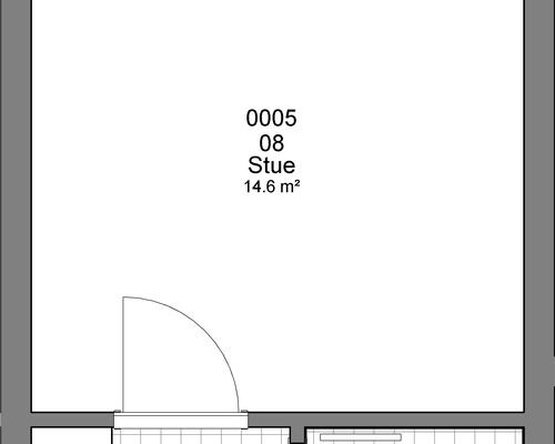 1 værelses lejlighed i Haderslev