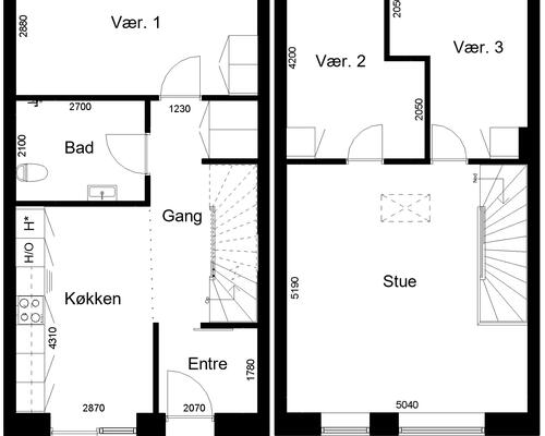 Lækkert nybygget rækkehus i Haslev
