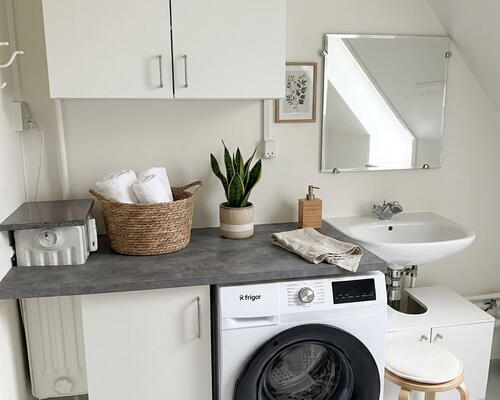 Delevenlig lejlighed tæt på indkøb, caféer og bylivet