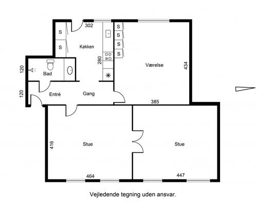 3 værelses lejlighed i Esbjerg