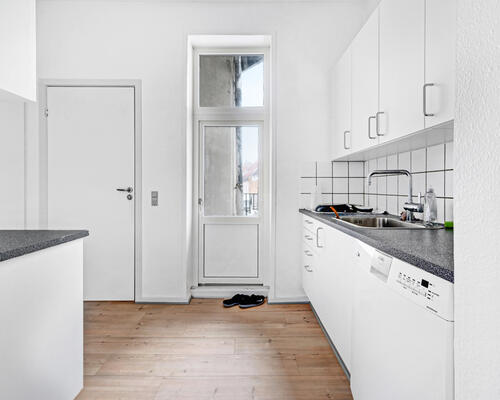 Delevenlig 3-værelses lejlighed i Hjørring