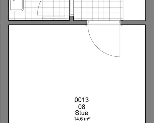 1 værelses lejlighed i Haderslev