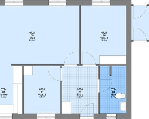 3 værelses hus i Ringkøbing