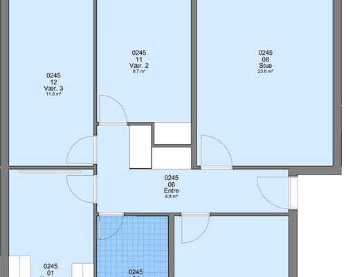 4 værelses lejlighed i Ringkøbing