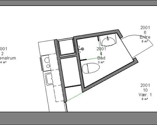 2 værelses lejlighed i Herning
