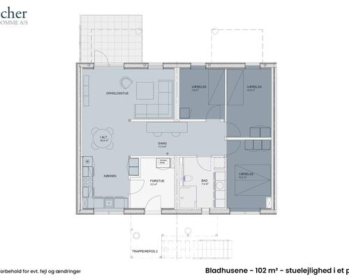 4 værelses lejlighed i Fredensborg