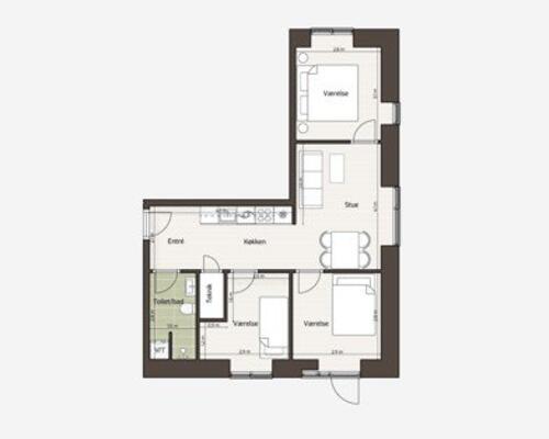 PERFEKT 4 VÆRELSES TIL FAMILIEN ELLER MED VENNERNE!