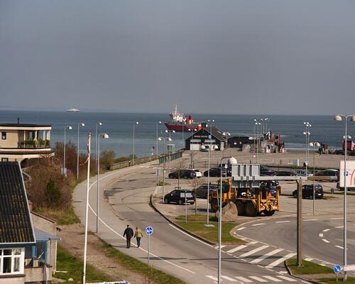 Pakhuset på havnen i Hou