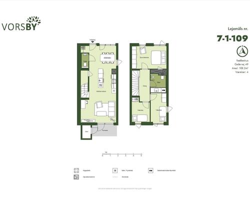 4 værelses hus i Viby Sjælland