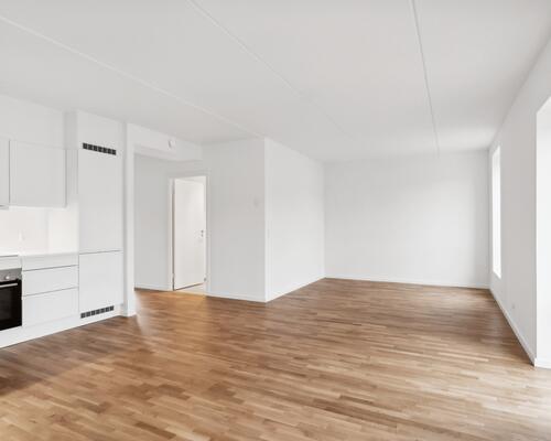 Stor altan med udgang fra køkken-alrum