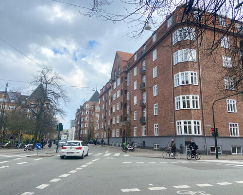 3 værelses lejlighed i Frederiksberg C