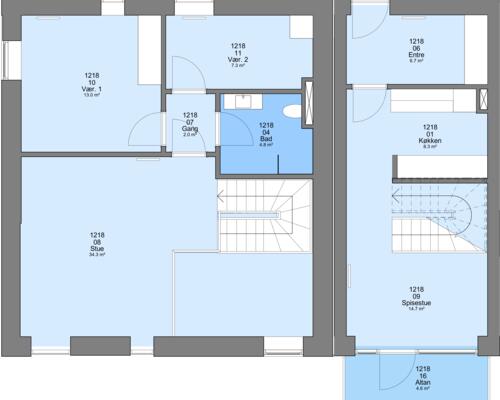 3 værelses lejlighed i Ringkøbing