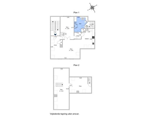 3 værelses lejlighed i Hellerup