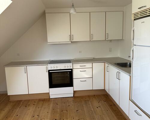 Dejlig 3 vær. i roligt kvarter.